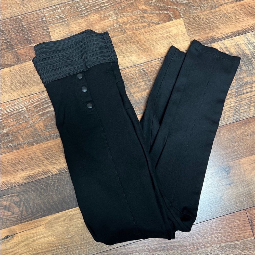 Zara black leggings L
